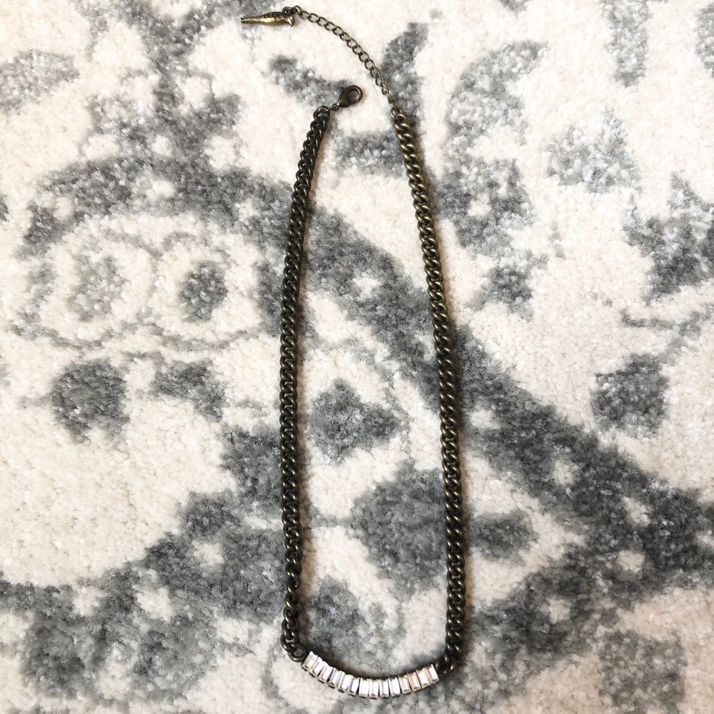 Chloe + Isabel Rhinestone Antique Necklace